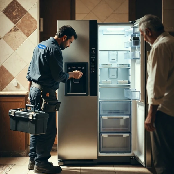 تعمیر یخچال ساید سامسونگ توسط نماینده