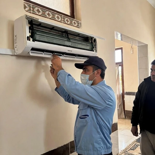 تعمیر کولر گازی سامسونگ در منزل توسط متخصص