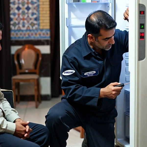 تعمیر فیلتر اب یخچال سامسونگ توسط نماینده این برند