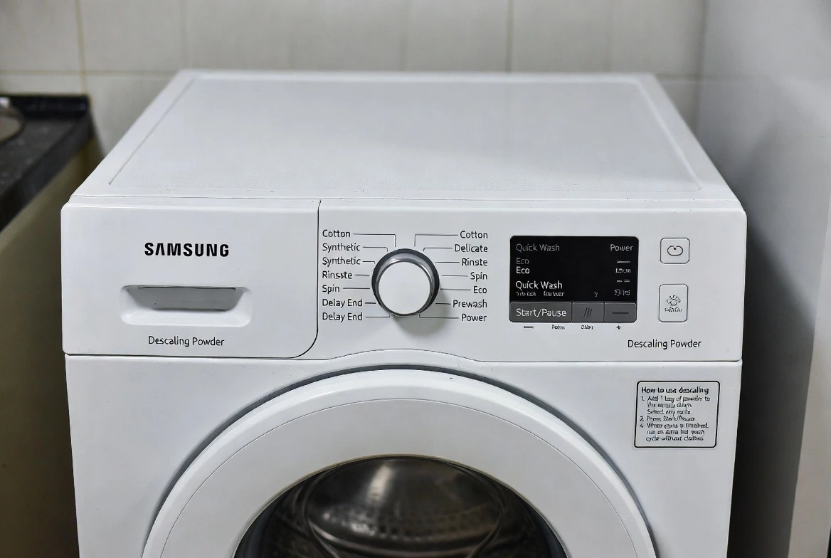 نحوه استفاده از پودر جرم گیر لباسشویی