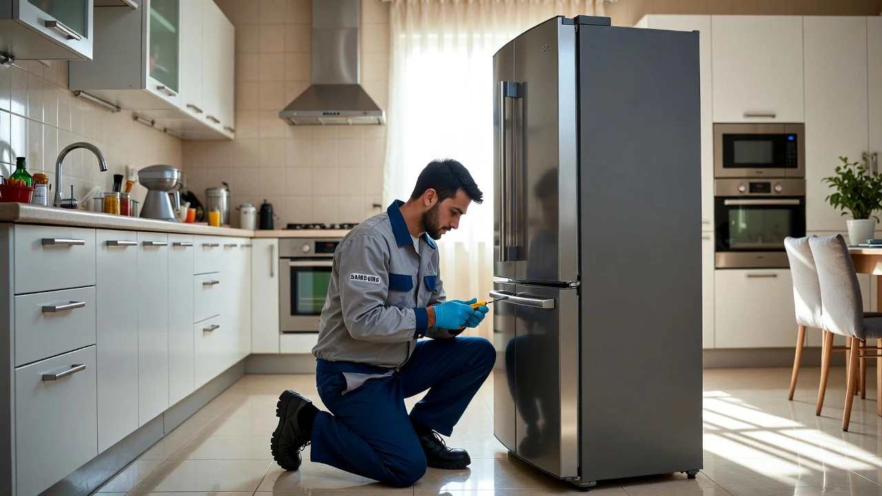 تکنسین نمایندگی تعمیرات یخچال سامسونگ