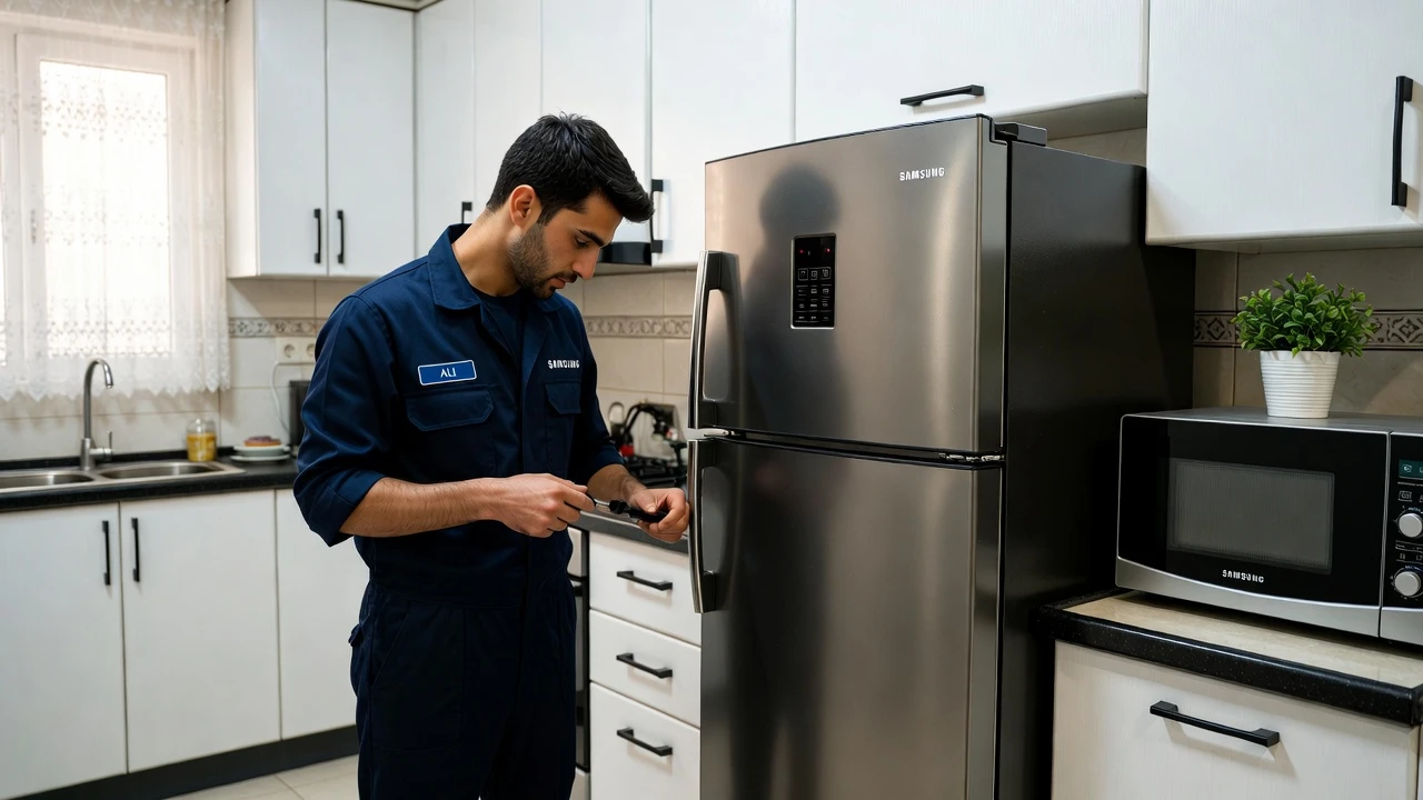 نمایندگی تعمیر یخچال سامسونگ مرزداران