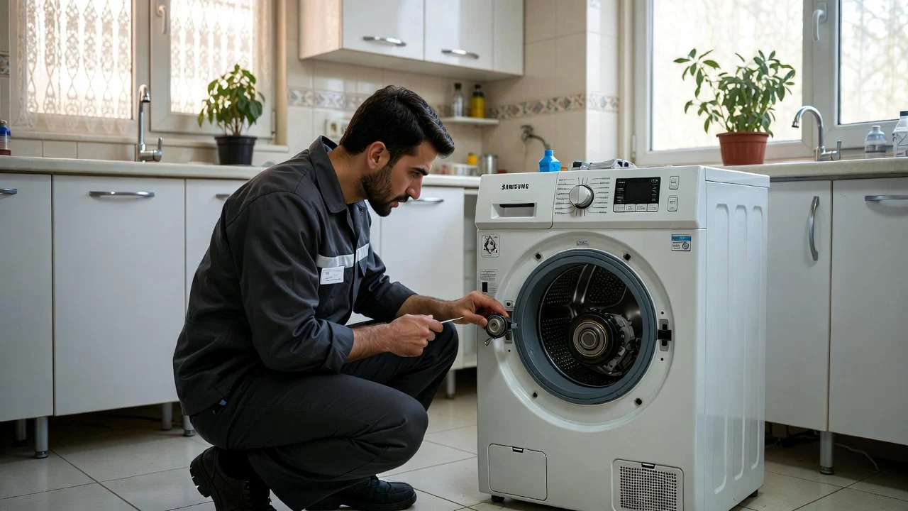 هزینه تعویض بلبرینگ ماشین لباسشویی سامسونگ توسط تکنسین مجرب