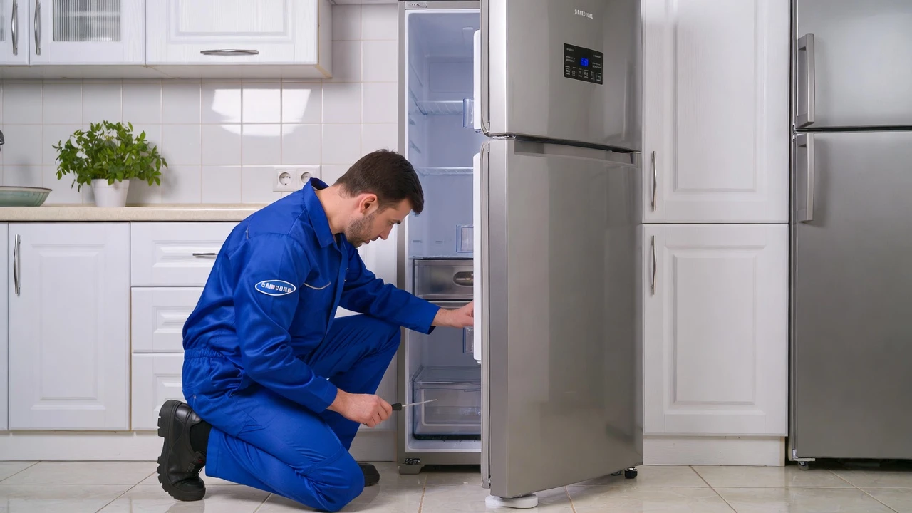 قیمت تعمیر برد یخچال سامسونگ