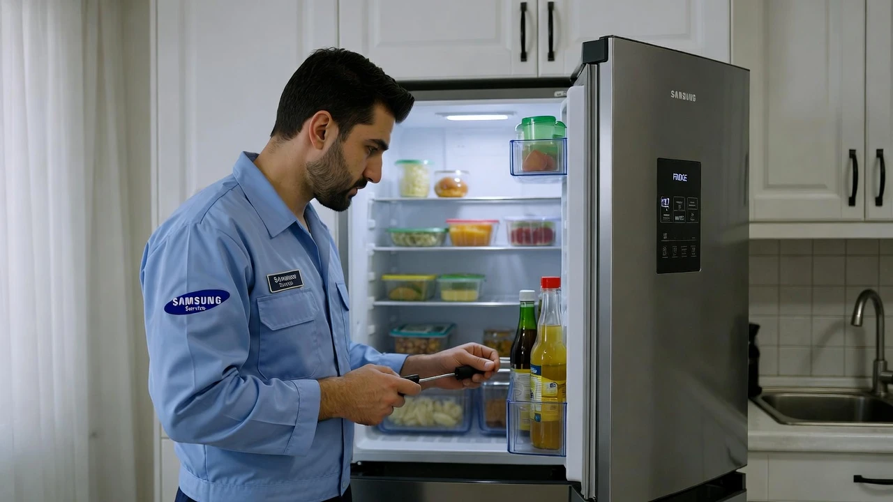 هزینه تعمیر برد یخچال سامسونگ