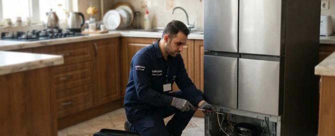 علت صدا دادن یخچال سامسونگ; راهنمای کامل تشخیص و رفع